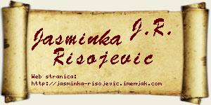 Jasminka Risojević vizit kartica